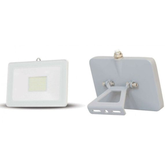 Faretto slim LED 10W - luce fredda - bianco Faretto slim LED 10W - luce fredda - bianco